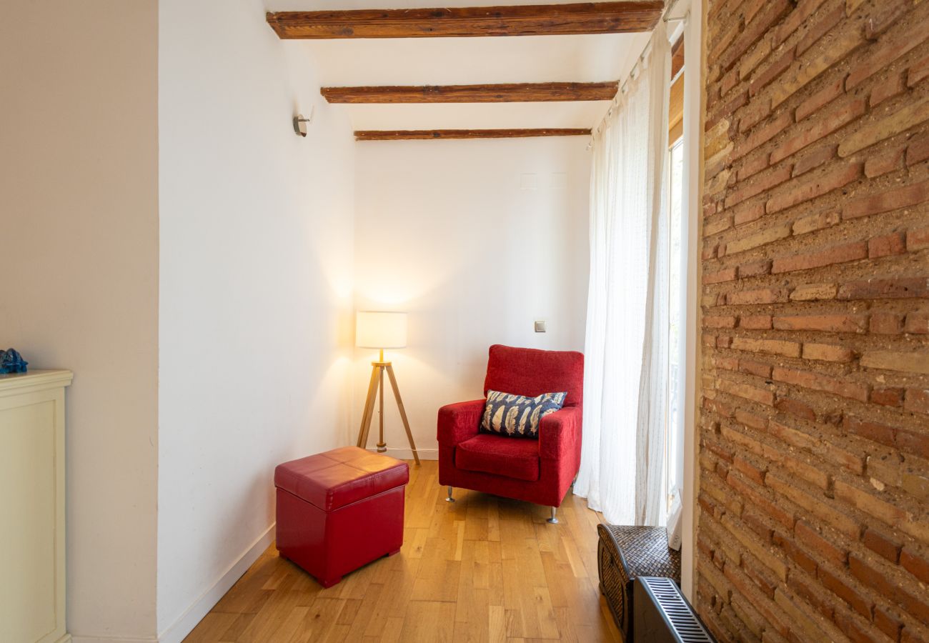 Apartamento en Valencia - Encantador Loft con Terraza | 4 Huéspedes | Ruzafa