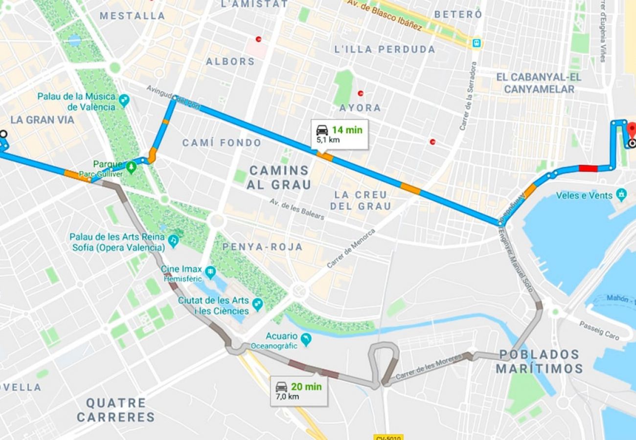 Apartamento en Valencia - Luxury Stay | 4 Personas | Balcón | Centro Ciudad