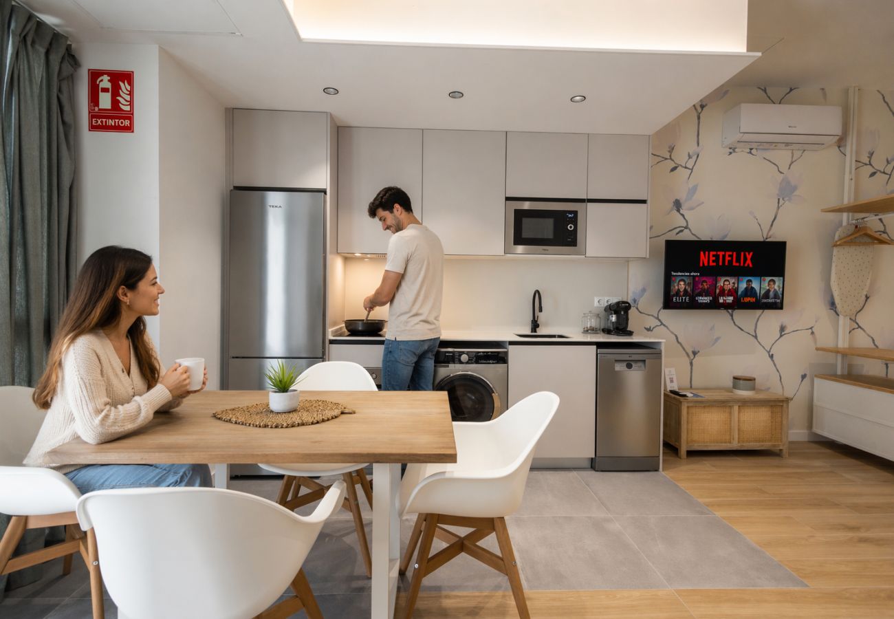 Estudio en Valencia - Turia Park Loft III | 4 Viajeros | AC and WiFi | Near ZOO