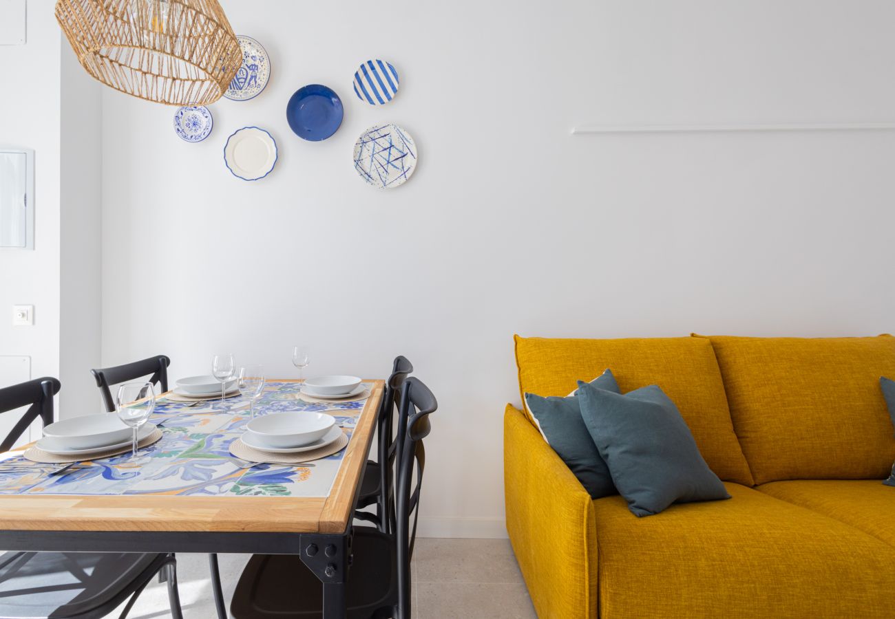 Apartamento en Valencia - The Sorolla Apartment IV | AC & WiFi | 4 Viajeros