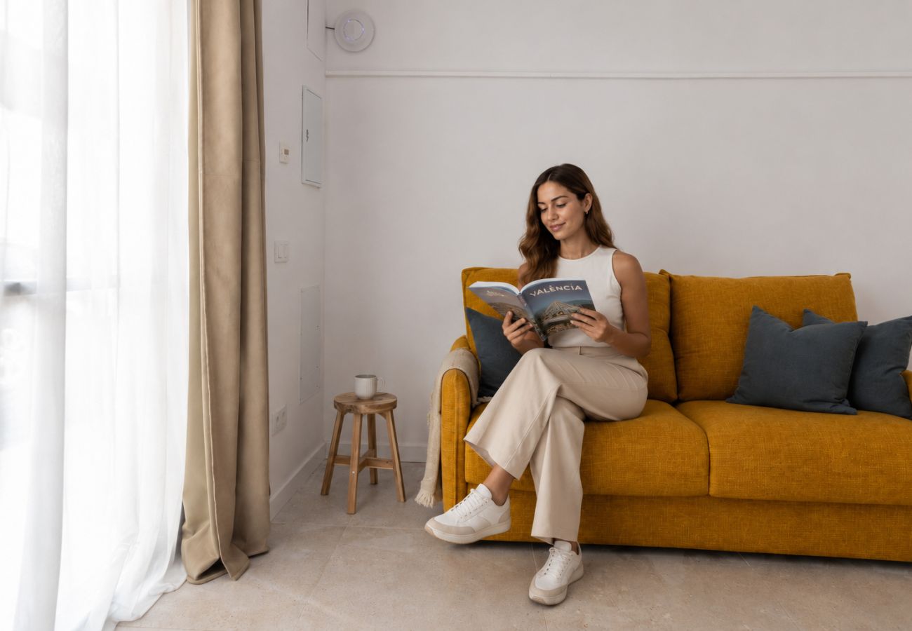 Apartamento en Valencia - The Sorolla Apartment V | AC & WiFi | 4 Viajeros