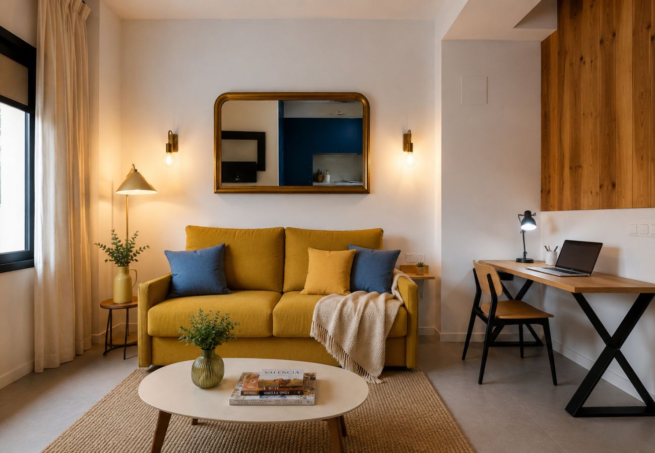 Apartamento en Valencia - The Ceramic Home I | Aire acondicionado y wifi | Bicicletas gratuitas incluidas
