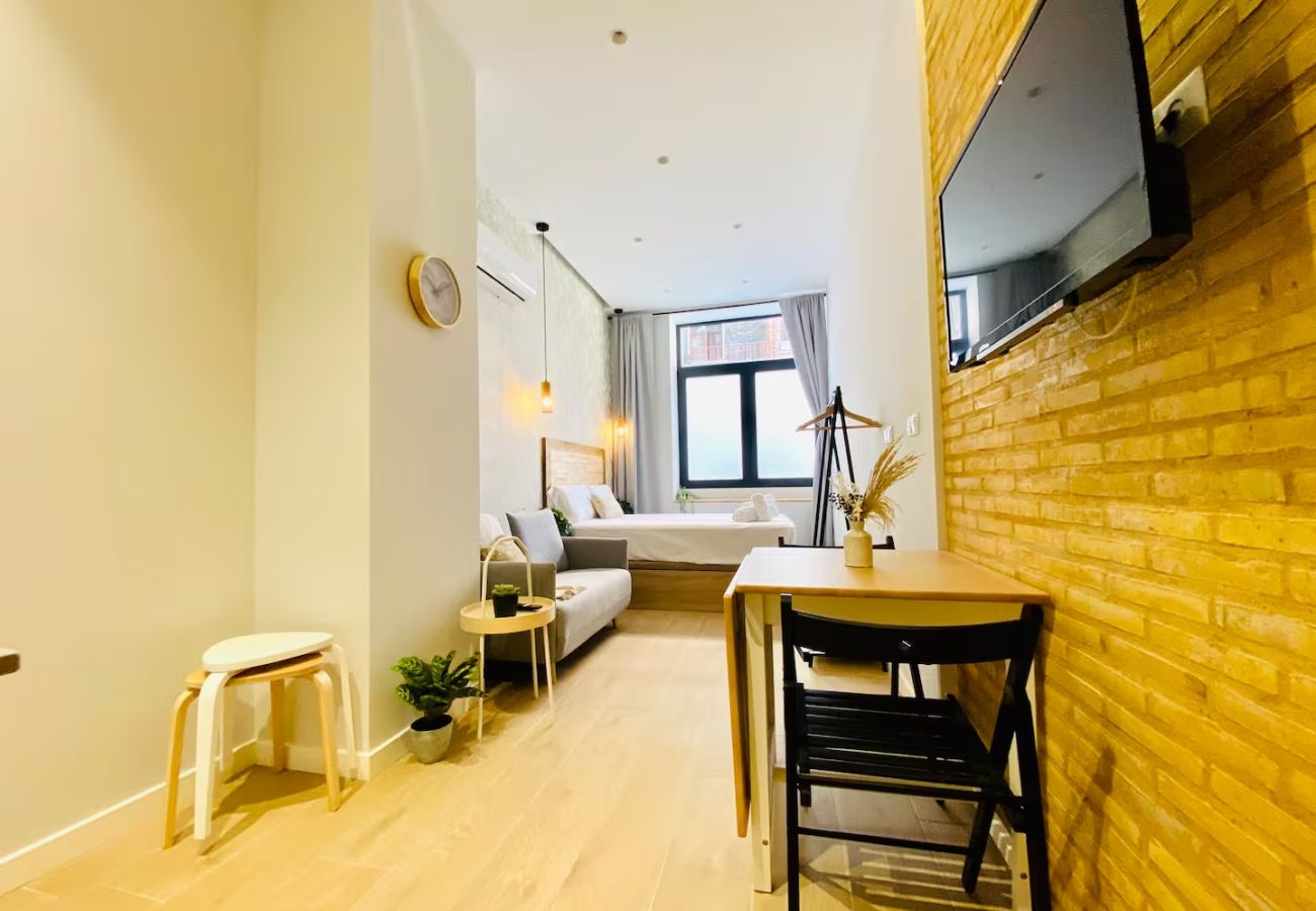 Apartamento en Valencia - Beach Apartment | 1 Hab | 3 Viajeros | AC & WIFI