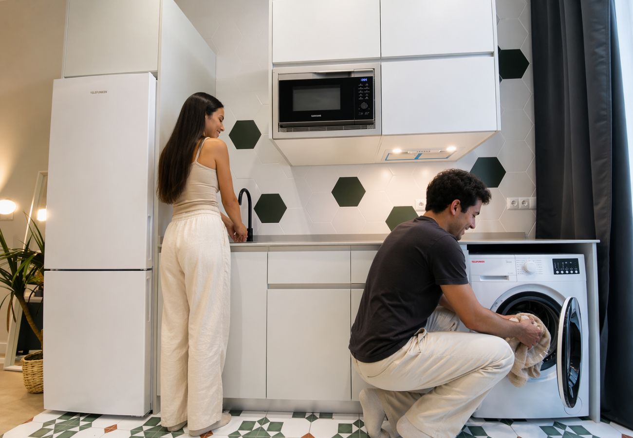Apartamento en Valencia - Beach Apartment | 1 HAB | 4 Viajeros | AC & WIFI