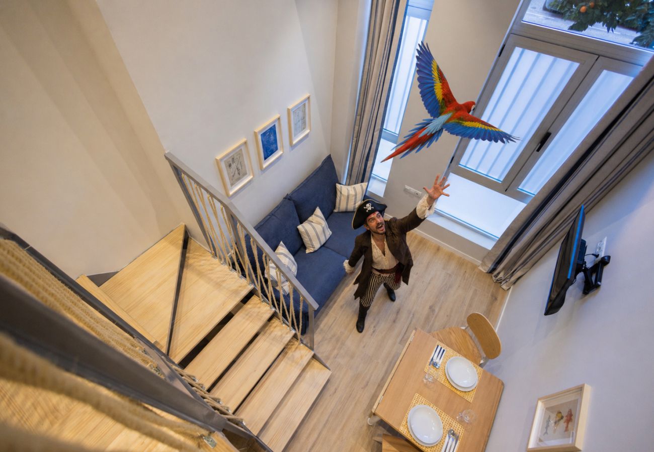Apartment in Valencia / València - Pirate Duplex III | 4 Guests | AC WiFi | 15 min Oceanografic