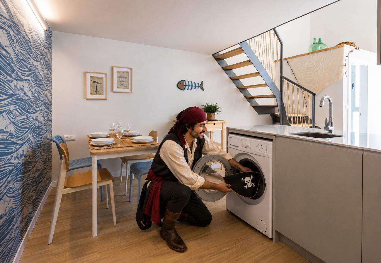 Apartment in Valencia / València - Pirate Duplex VII | 4 Guests | AC WiFi | 15 min Oceanografic