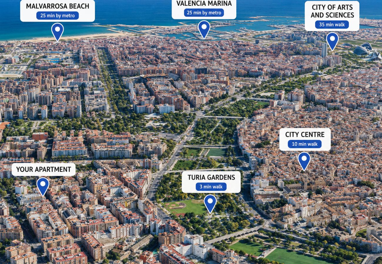 Apartment in Valencia / València - Serranos Towers Apartments I - 4 Guests - Old Town