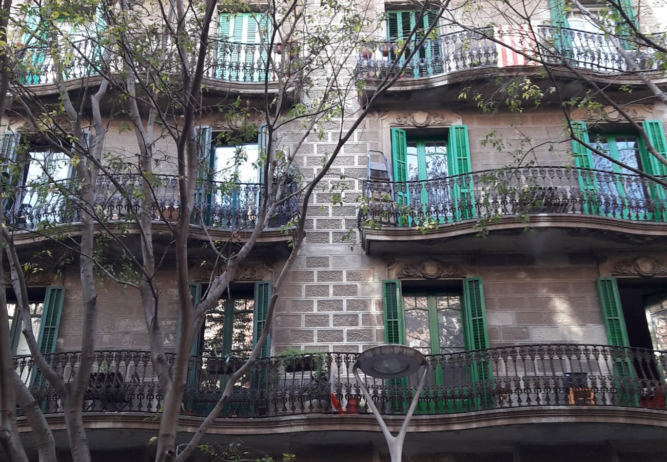 Appartement à Barcelone - VILADOMAT, appartement grand, spacieux, lumineux, confortable, tranquile en Barcelone centre