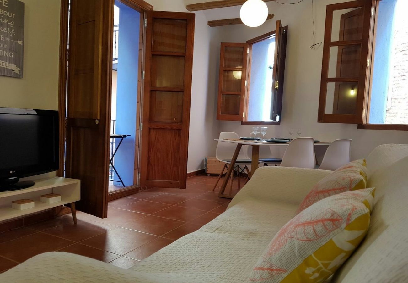 Appartement à Valence / Valencia - Central Market Cozy One Bedroom Wifi Apartment