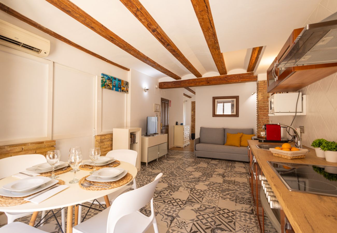 Appartement à Valence / Valencia - Encantador Loft con Terraza | 4 Huéspedes | Ruzafa