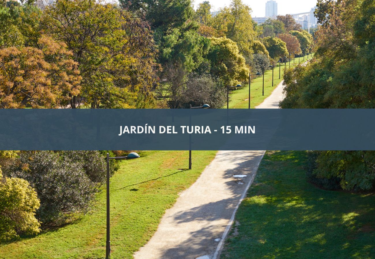 Appartement à Valence / Valencia - The Sea Rooms VIII | AC & WIFI | 15 min Playa