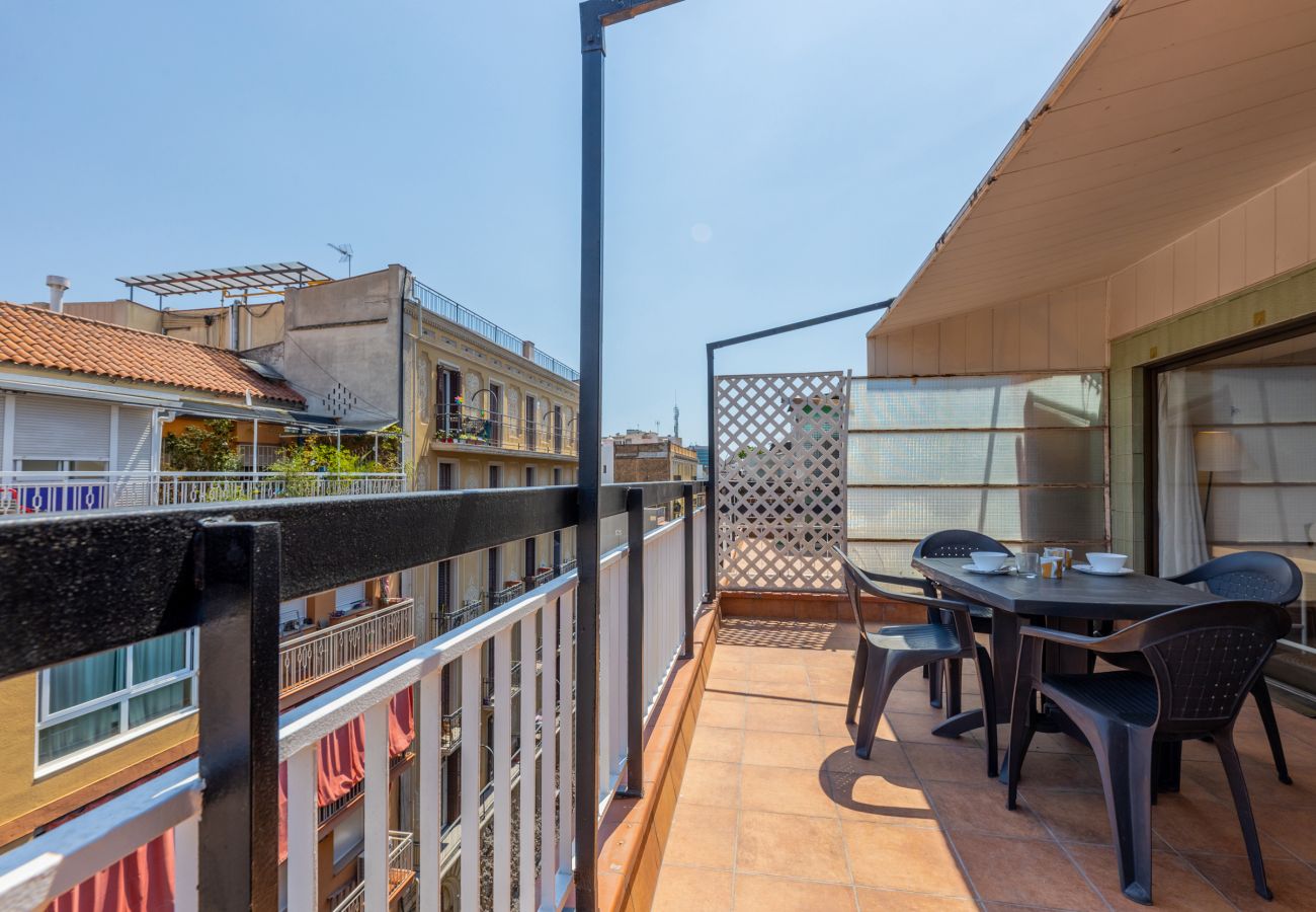 Appartement à Barcelone - ATIC, PRIVATE TERRACE, 2 BEDROOMS