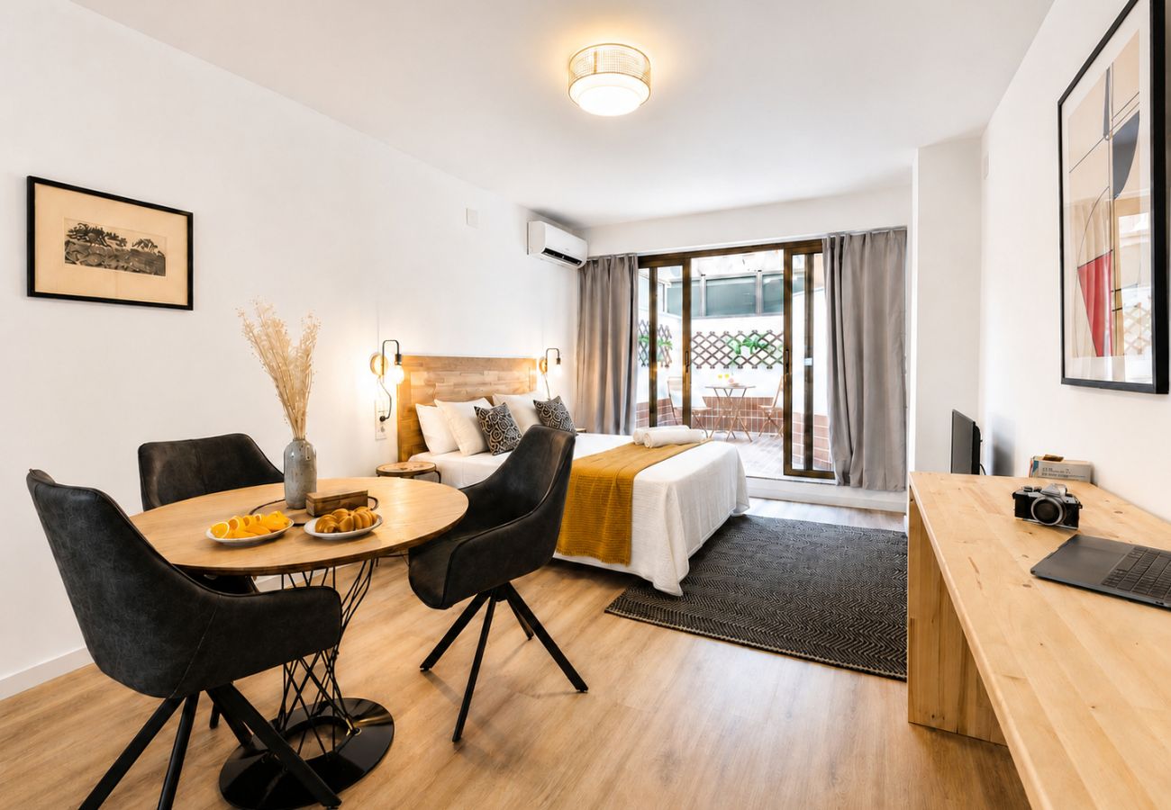 Studio à Valence / Valencia - City Centre Loft with Terrace - 2 Guests