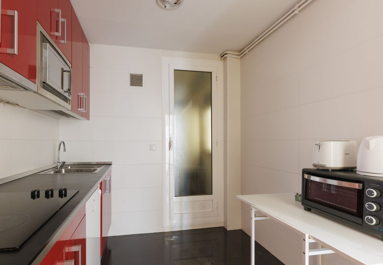Appartement à Barcelone - Terrasse privative, 3 chambres, 2 salles de bain, Barcelona centre