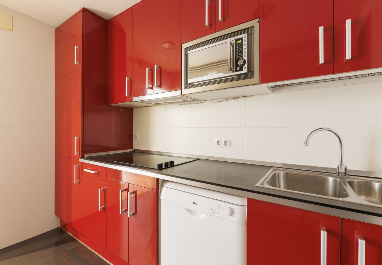 Appartement à Barcelone - Terrasse privative, 3 chambres, 2 salles de bain, Barcelona centre