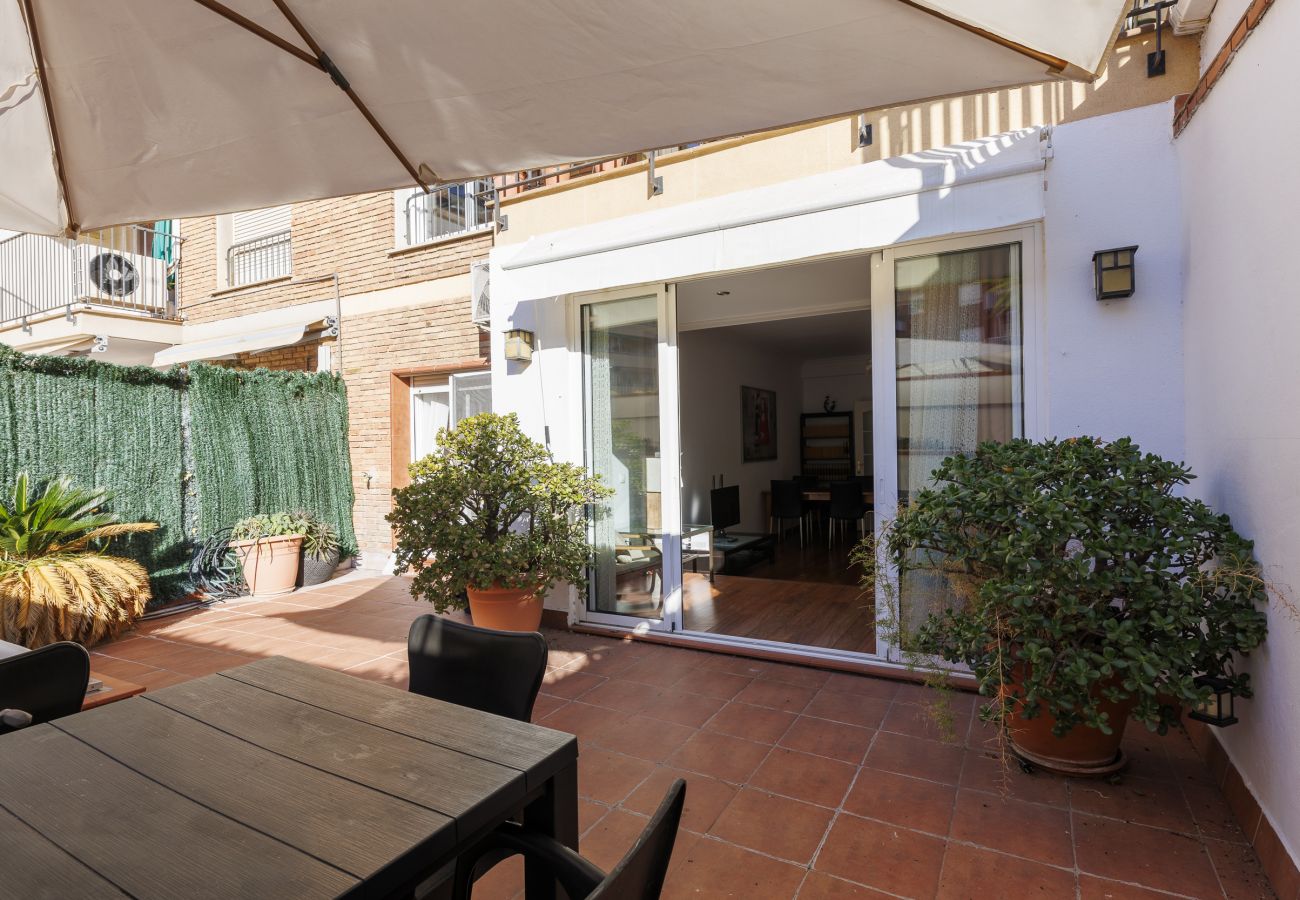 Appartement à Barcelone - Terrasse privative, 3 chambres, 2 salles de bain, Barcelona centre