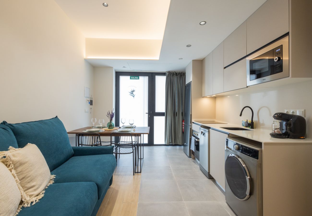 Studio à Valence / Valencia - Turia Park Loft I |  4 Viajeros | AC and WiFi | Near ZOO