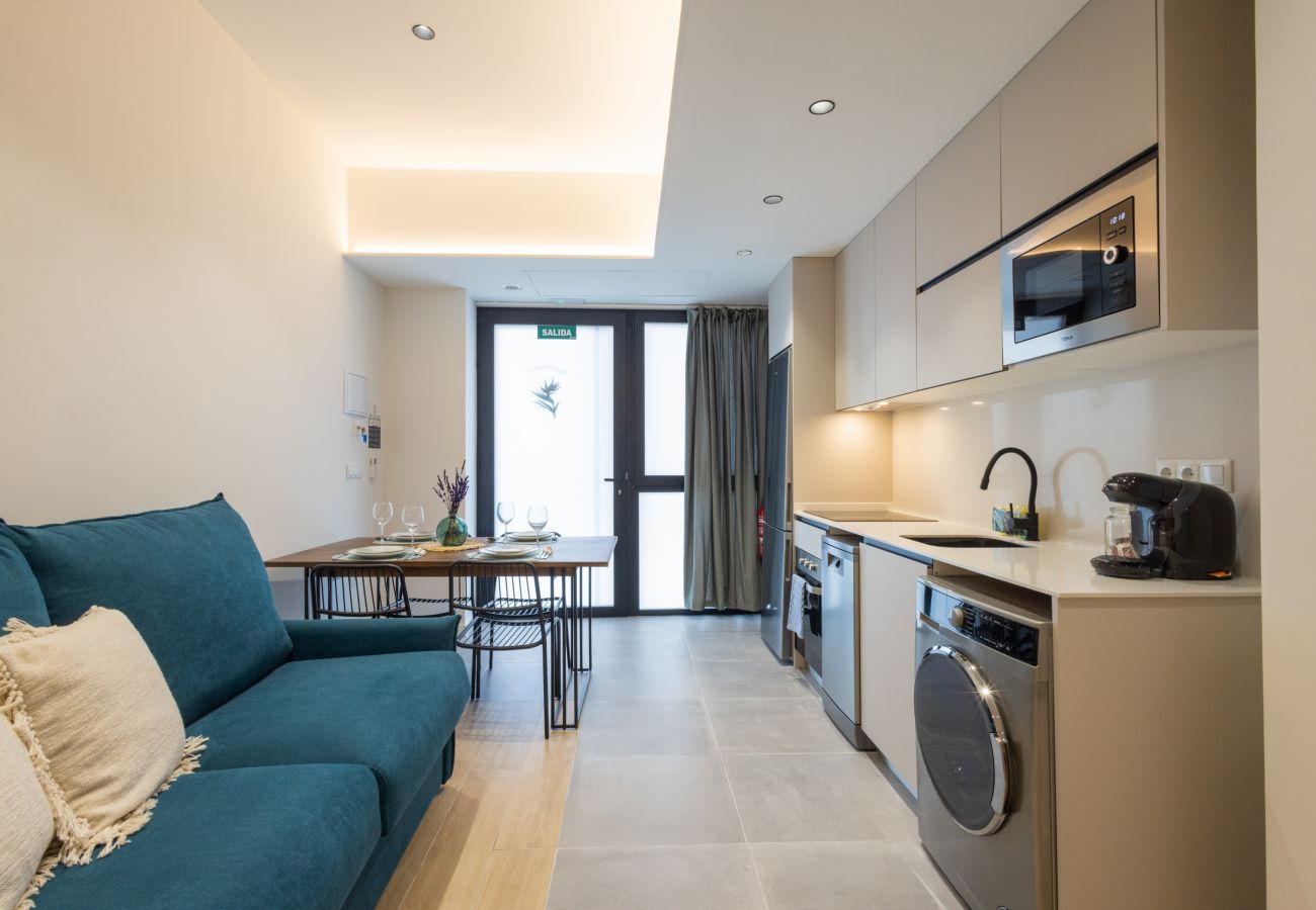 Studio à Valence / Valencia - Turia Park Loft I |  4 Viajeros | AC and WiFi | Near ZOO