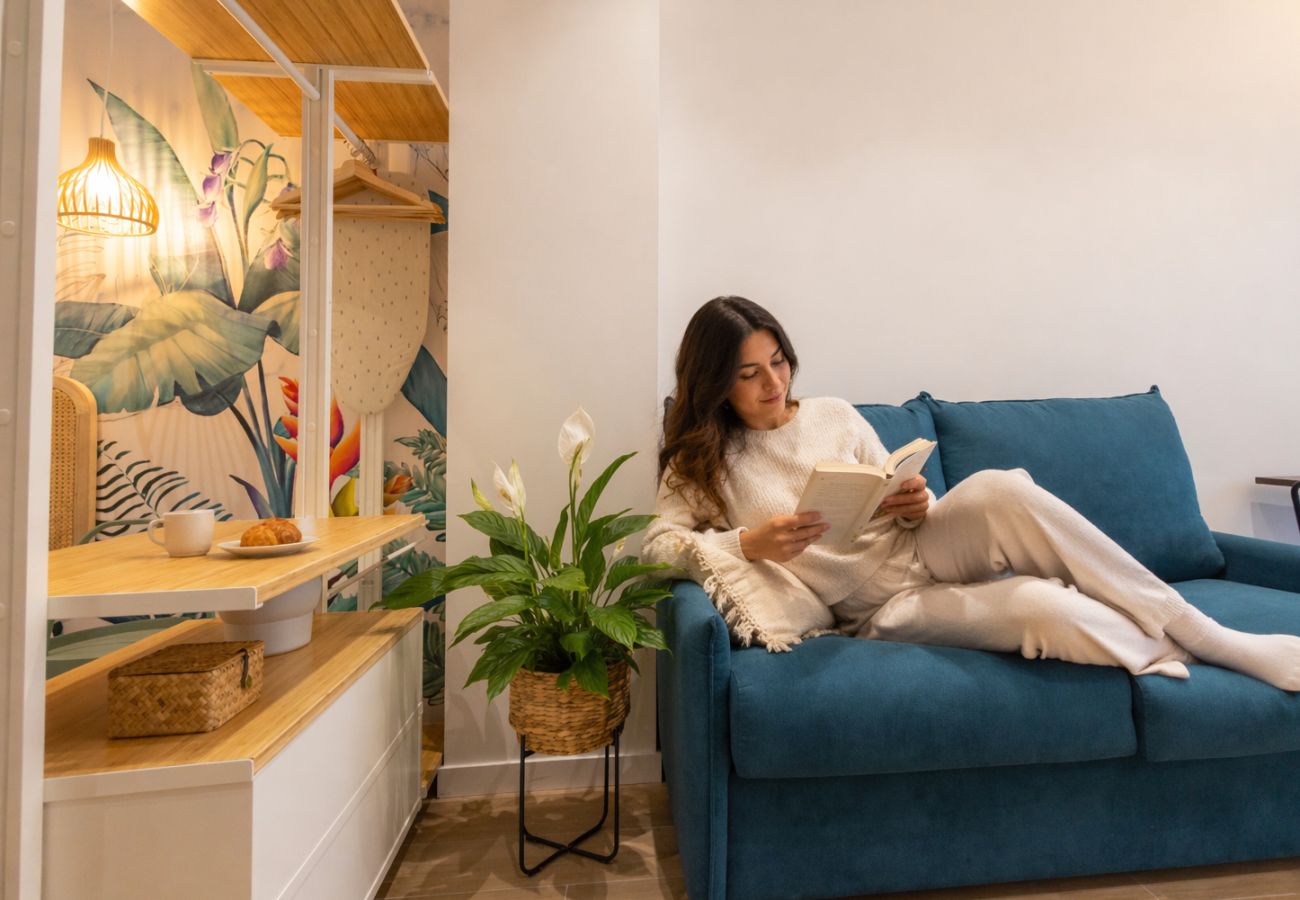 Studio à Valence / Valencia - Turia Park Loft I |  4 Viajeros | AC and WiFi | Near ZOO