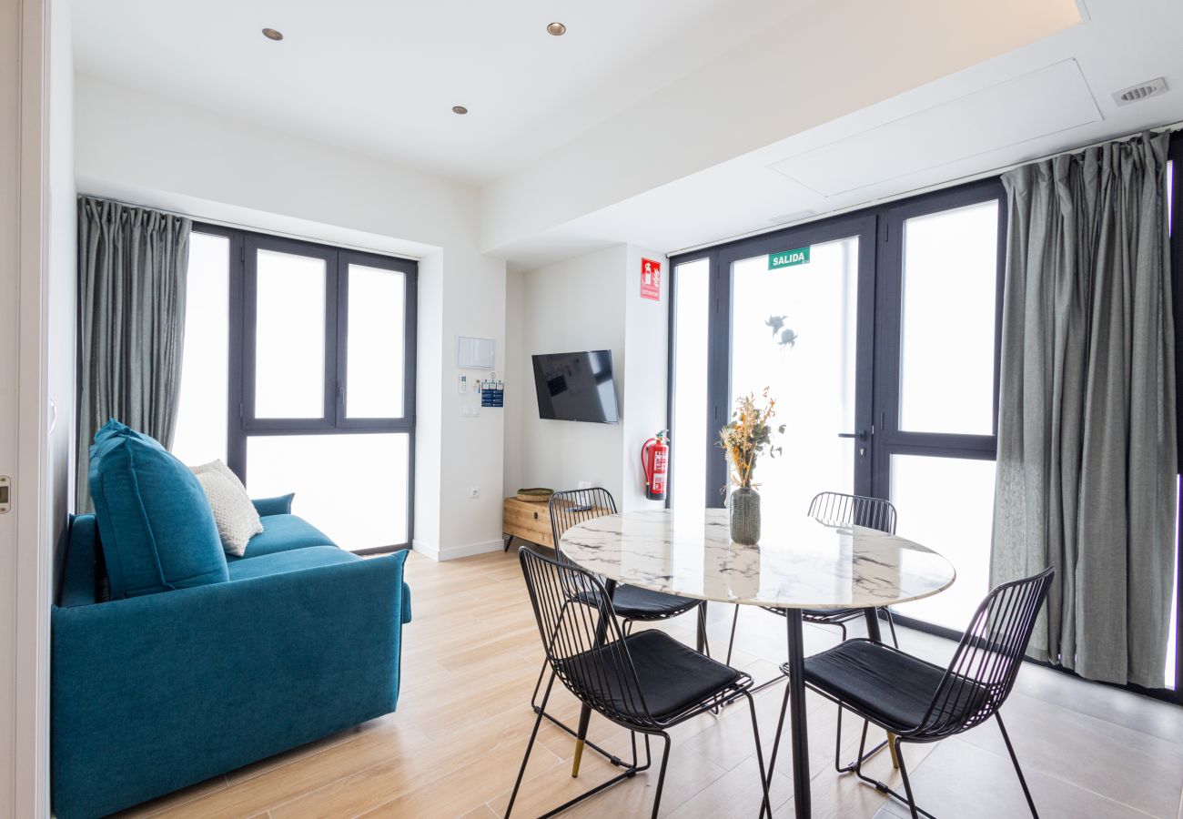 Studio à Valence / Valencia - Turia Park Loft IV | 4 Viajeros | AC and WiFi | Near ZOO