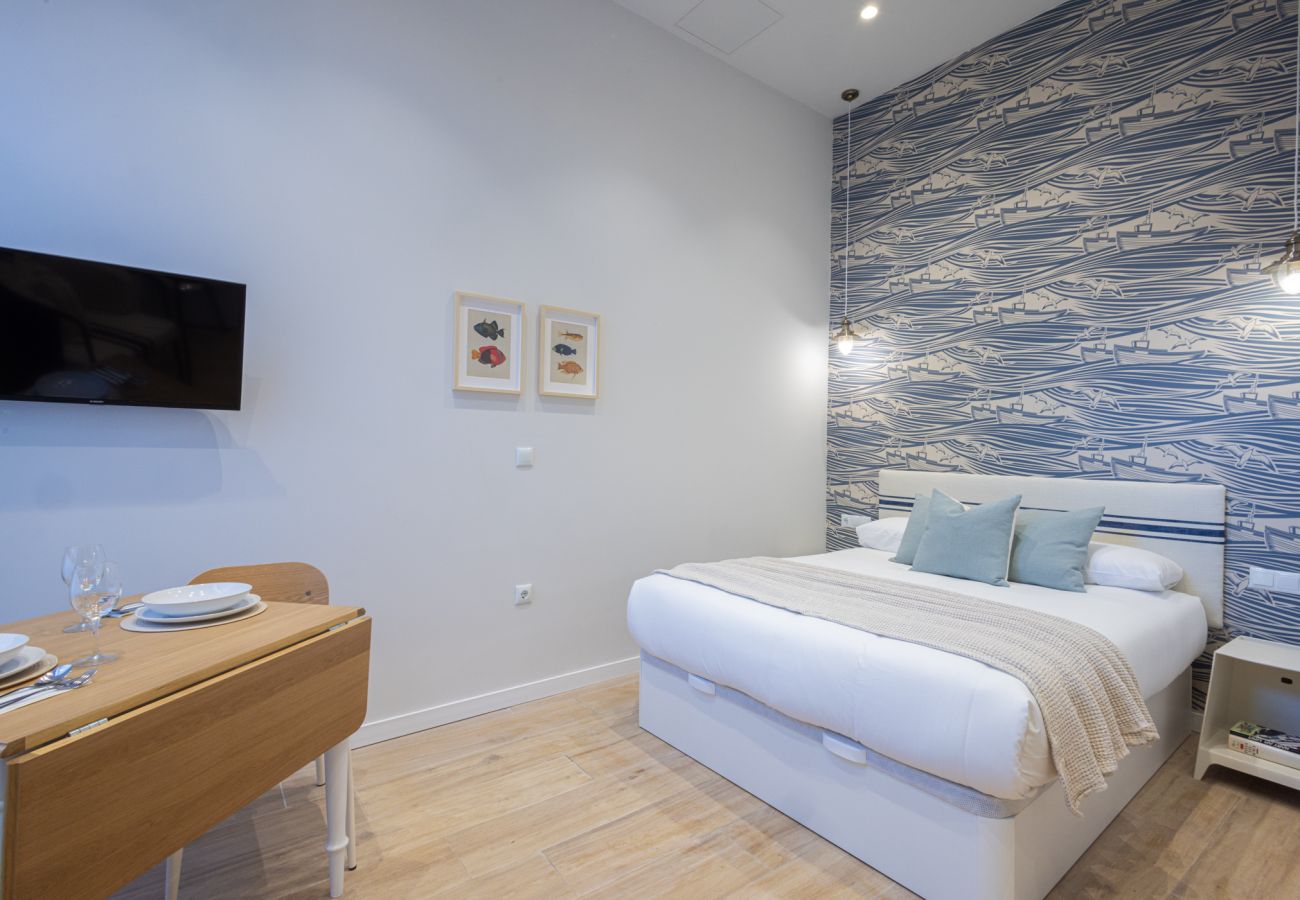 Appartement à Valence / Valencia - Pirate Studio II | 2 Viajeros | AC WiFi | 15 min Oceanografic