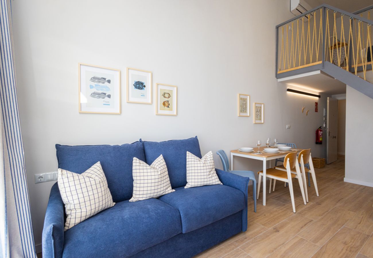 Appartement à Valence / Valencia - Pirate Duplex VI | 4 Viajeros | AC WiFi | 15 min Oceanografic