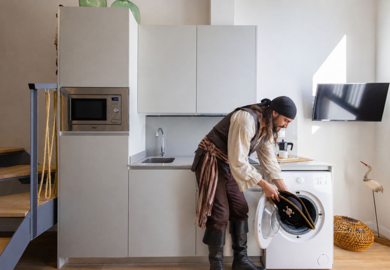 Appartement à Valence / Valencia - Pirate Duplex VI | 4 Viajeros | AC WiFi | 15 min Oceanografic