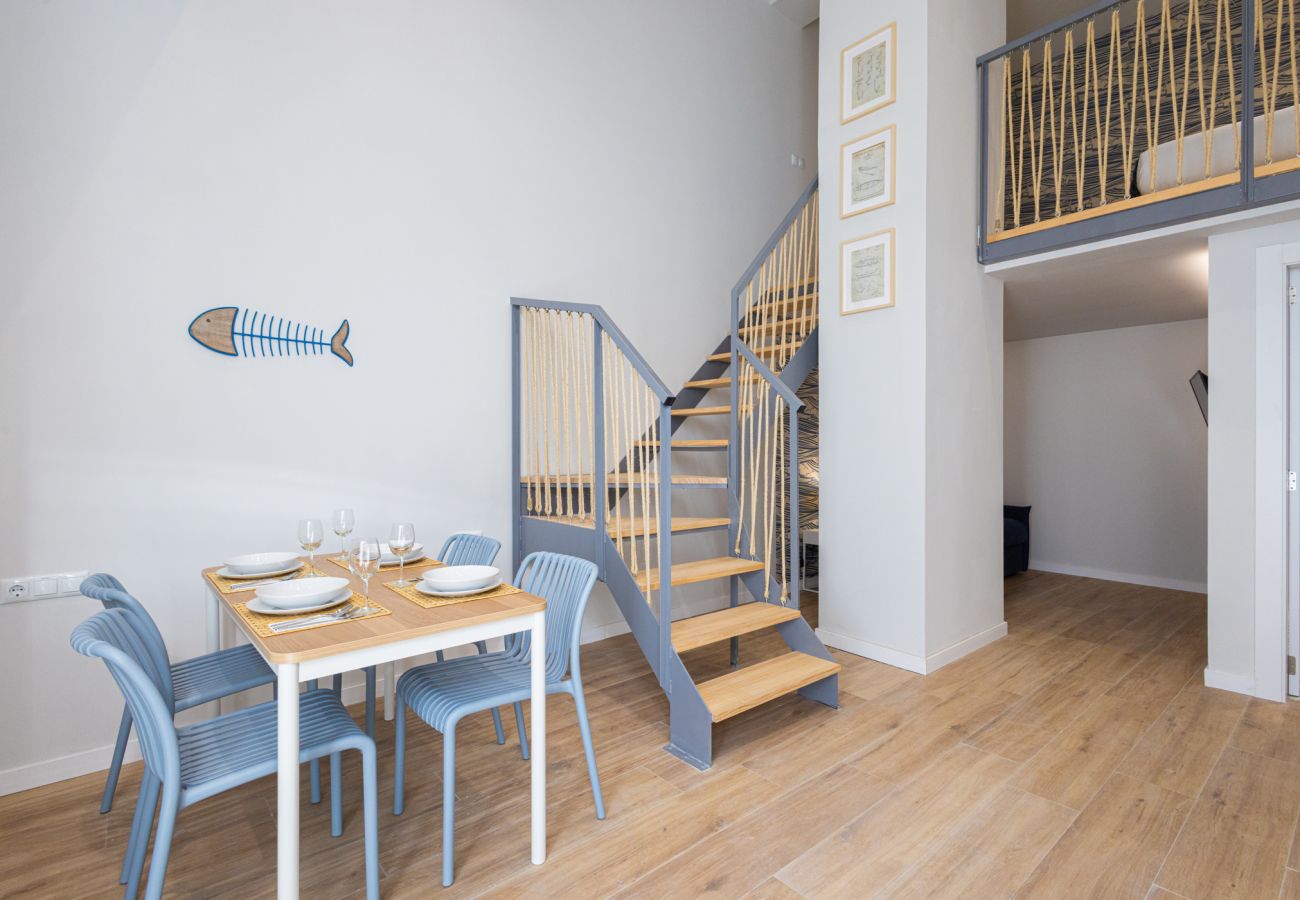 Appartement à Valence / Valencia - Pirate Duplex IX | 4 Viajeros | AC WiFi | 15 min Oceanografic
