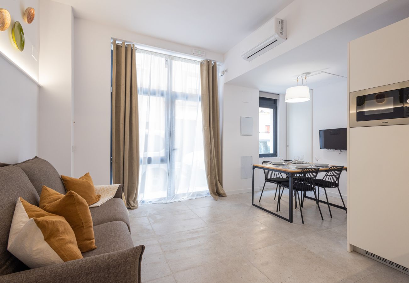 Appartement à Valence / Valencia - The Sorolla Apartment VI | AC & WiFi | 4 Viajeros