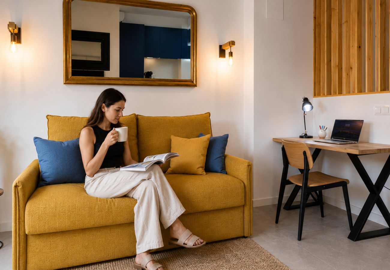 Appartement à Valence / Valencia - The Ceramic Home I | Aire acondicionado y wifi | Bicicletas gratuitas incluidas