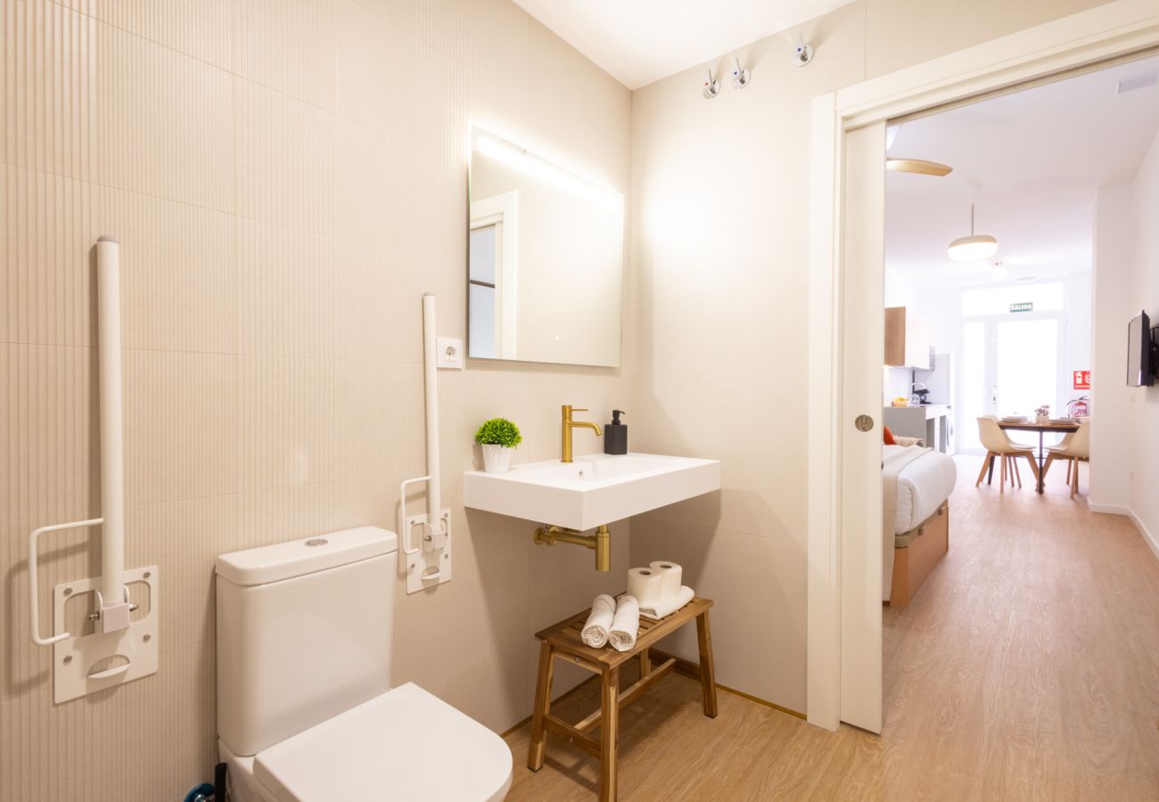 Appartement à Valence / Valencia - Maritim Studios I | 4 Viajeros | AC-WIFI | Near Beach
