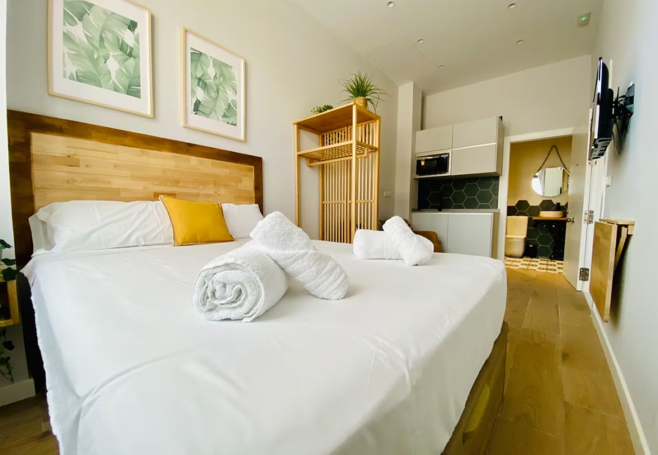 Appartement à Valence / Valencia - Beach Apartment | 1 Hab | 2 Personas | AC & WIFI