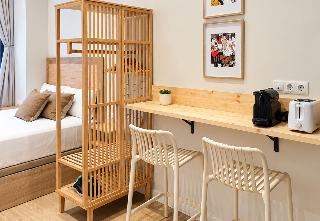 Appartement à Valence / Valencia - Beach Apartment | 1BR | 2 Guests | AC & WIFI