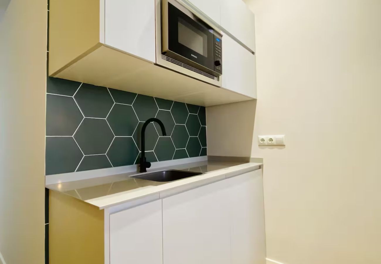 Appartement à Valence / Valencia - Beach Apartment | 1 Hab | 3 Viajeros | AC & WIFI