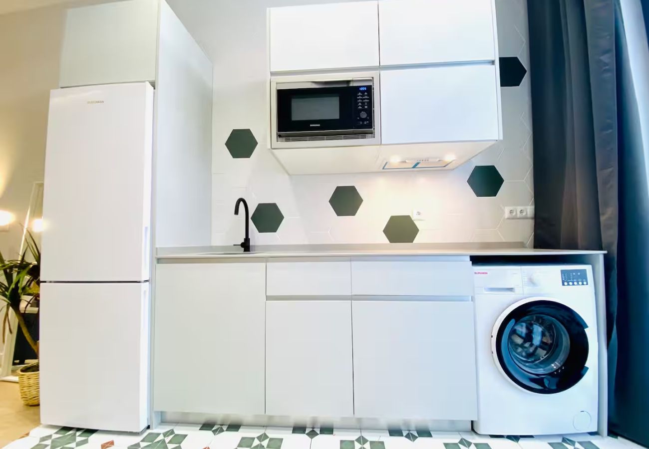 Appartement à Valence / Valencia - Beach Apartment | 1 HAB | 4 Viajeros | AC & WIFI