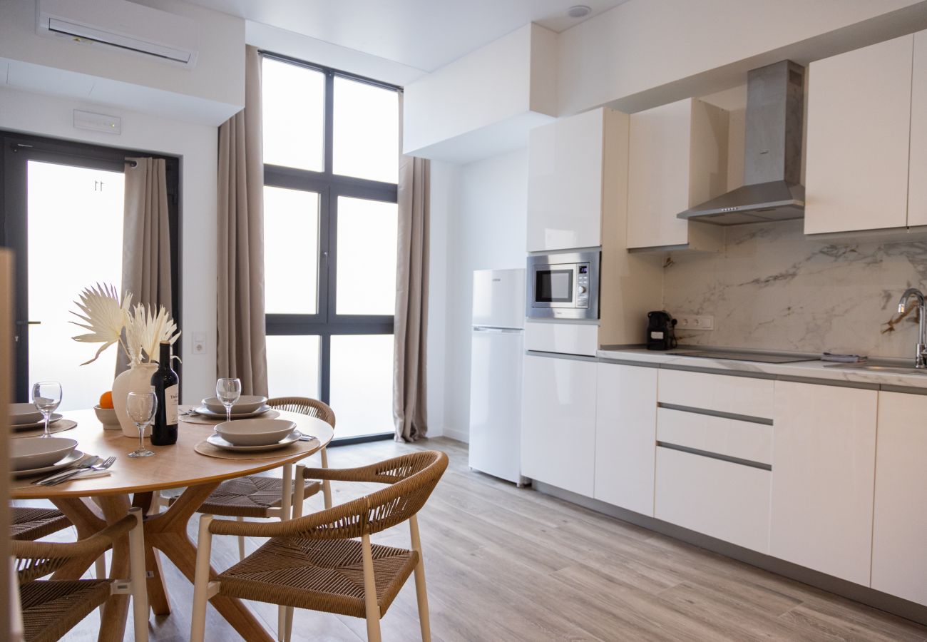 Appartement à Valence / Valencia - Valencia Urban Suite VI | 4 Viajeros| A/C & Wi-Fi | Cerca del Centro