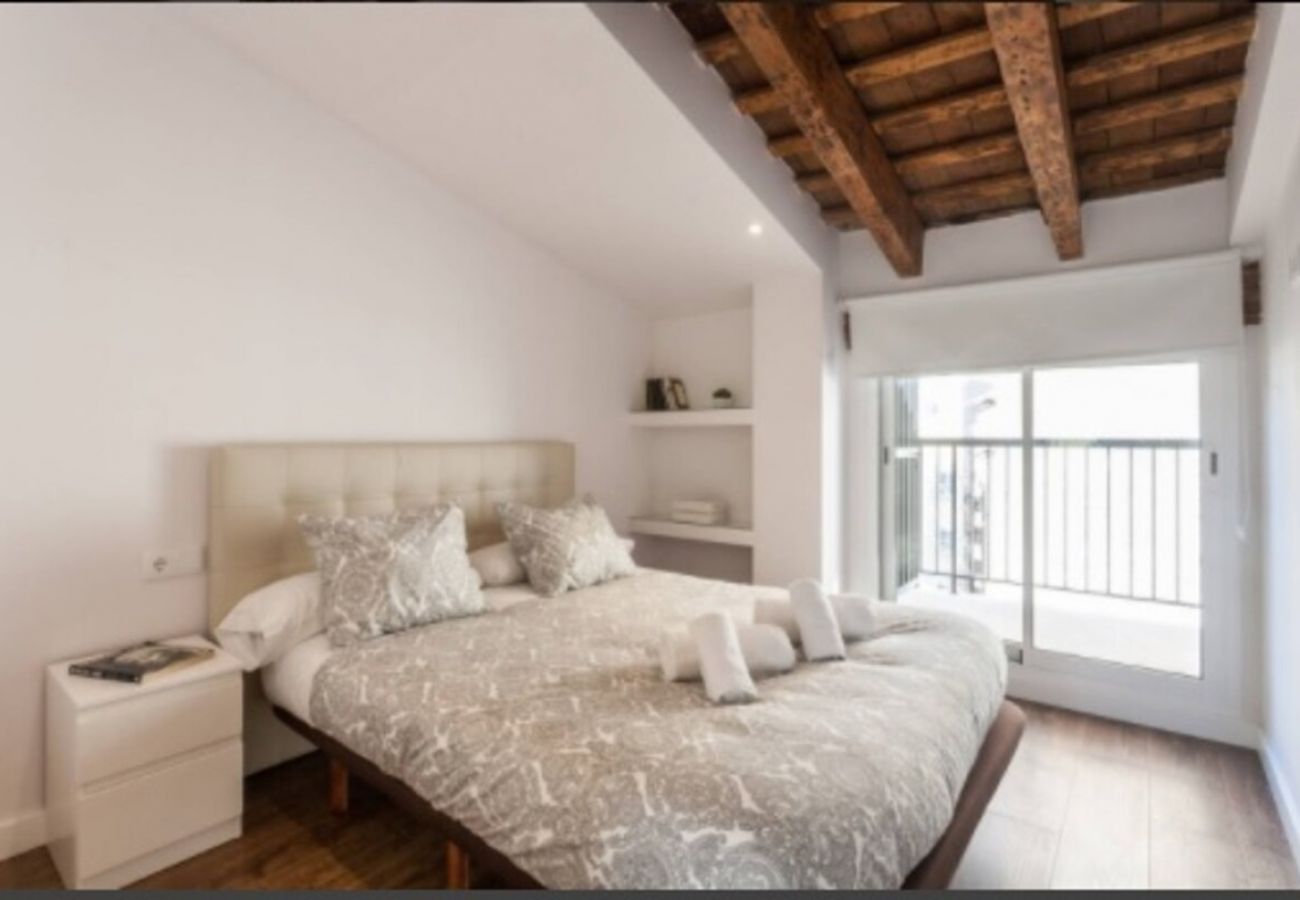 Appartamento a Valencia / València - CENTER-2BR, 2BA-ATTIC-TERRACE,VIEW, WI-FI, A/C 