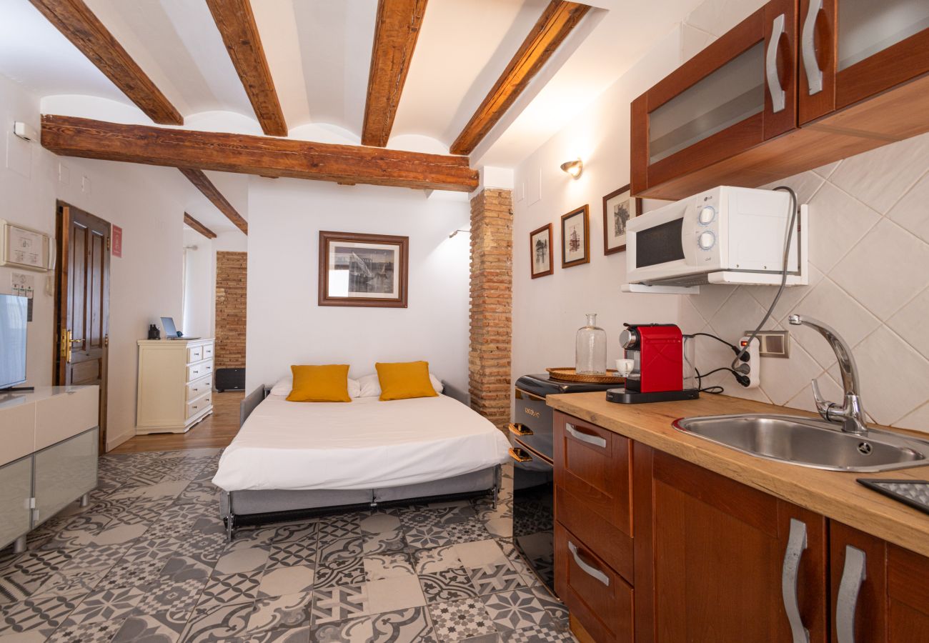 Appartamento a Valencia / València - Encantador Loft con Terraza | 4 Huéspedes | Ruzafa