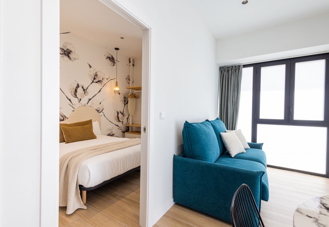 Studio a Valencia / València - Turia Park Loft IV | 4 Viajeros | AC and WiFi | Near ZOO