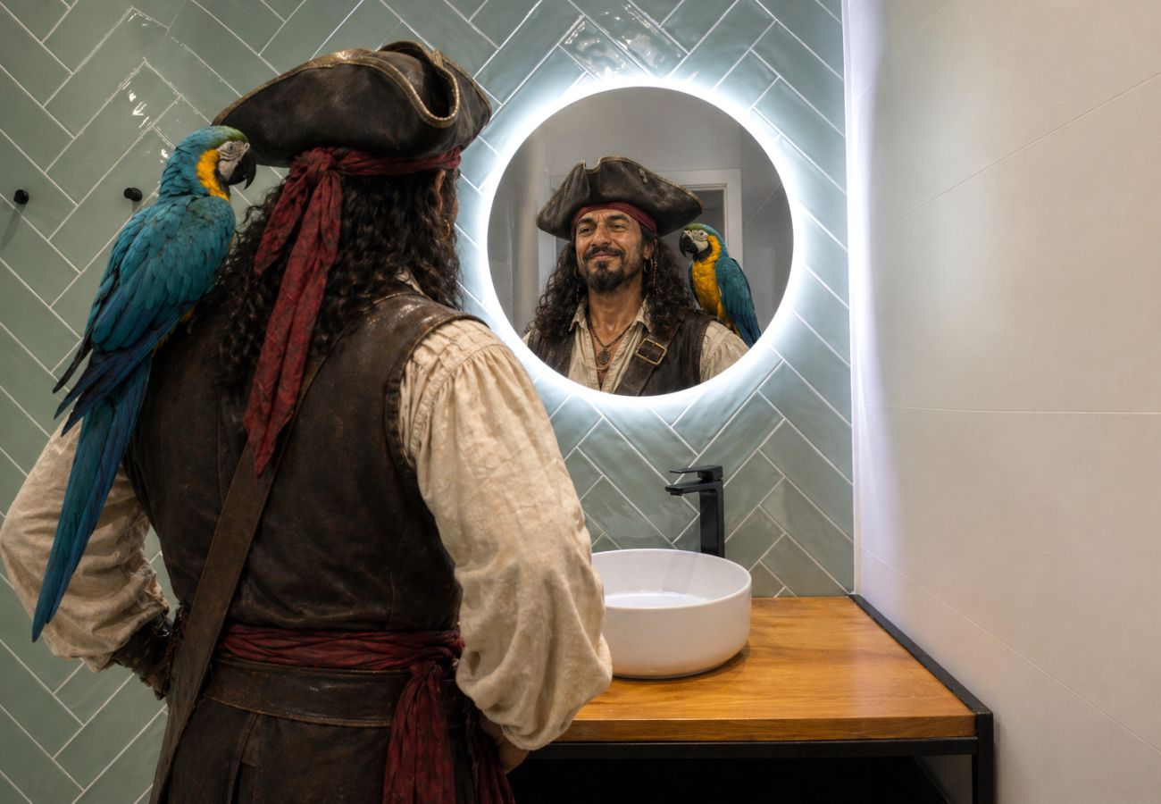 Appartamento a Valencia / València - Pirate Studio II | 2 Viajeros | AC WiFi | 15 min Oceanografic