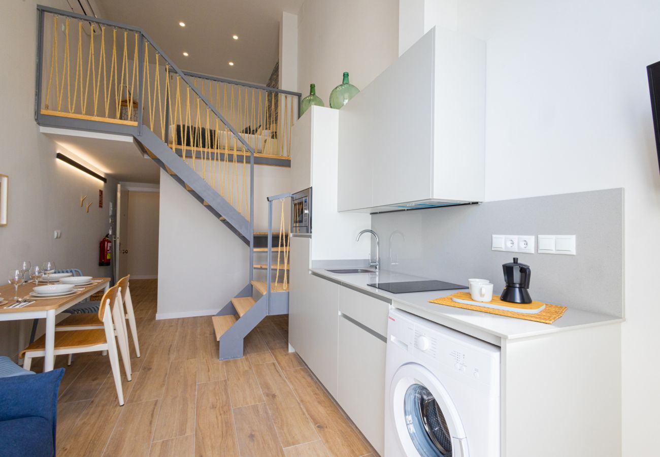 Appartamento a Valencia / València - Pirate Duplex VI | 4 Viajeros | AC WiFi | 15 min Oceanografic