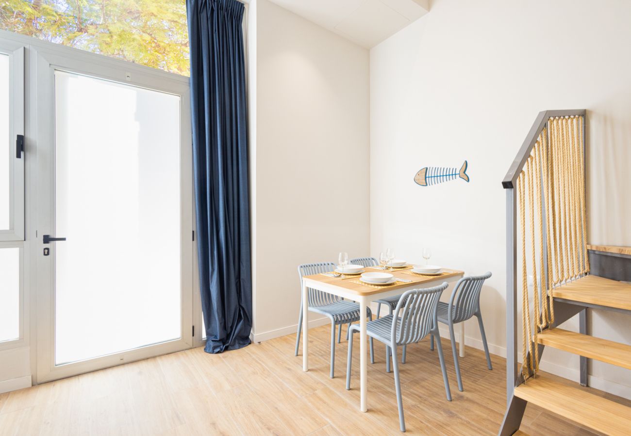 Appartamento a Valencia / València - Pirate Duplex IX | 4 Viajeros | AC WiFi | 15 min Oceanografic