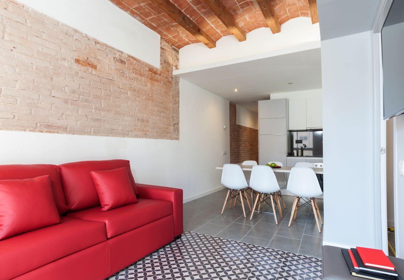 Appartement in Barcelona - Family DELUXE amplio piso con terraza y piscina en Barcelona centro