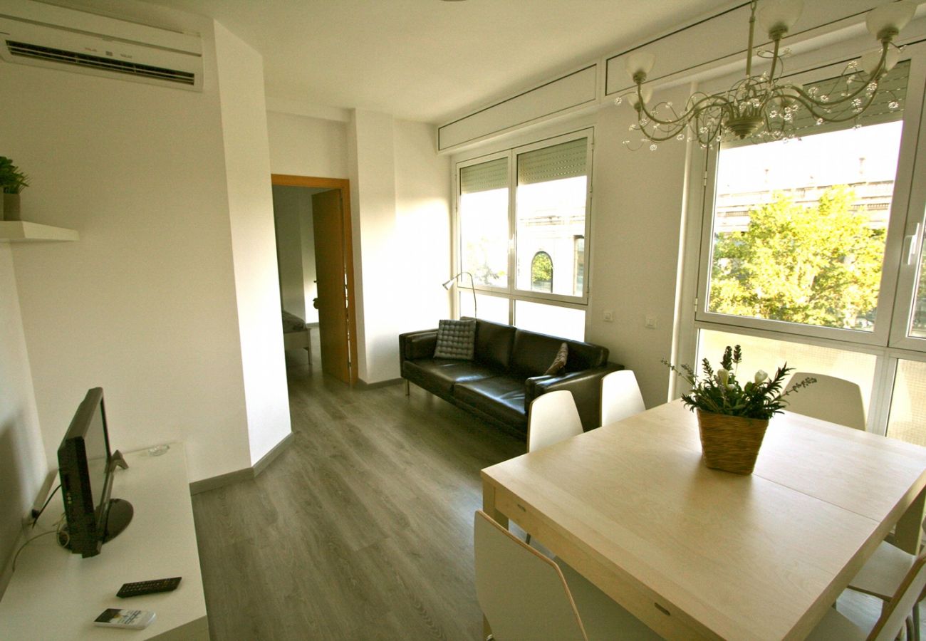 Appartement in Barcelona - PLAZA ESPAÑA DELUXE & FIRA, piso en alquiler por días muy bonito y luminoso, vistas a Plaza España, Barcelona.