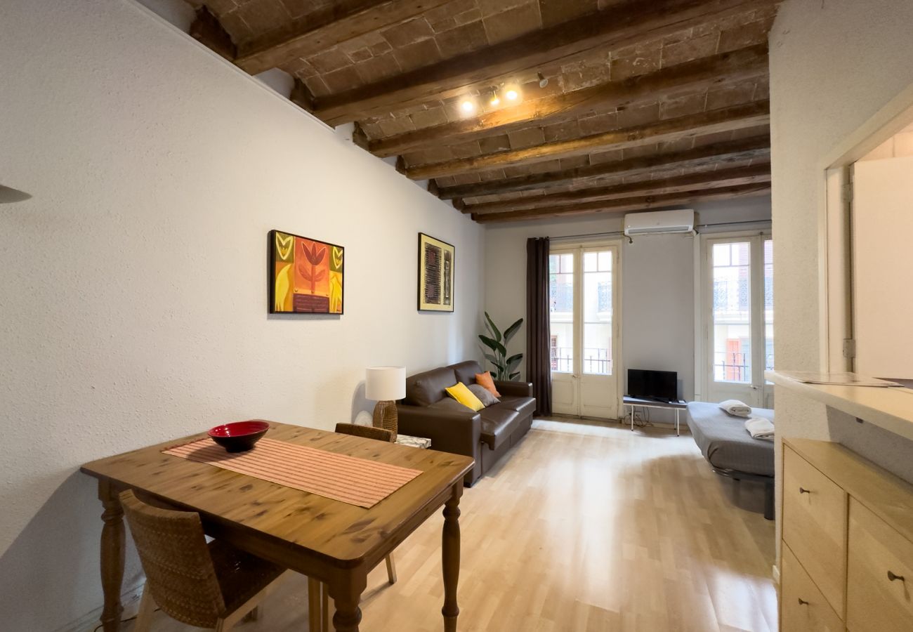 Appartement in Barcelona - Estudio bonito, confortable, tranquilo y luminoso en alquiler en Gracia, Barcelona centro