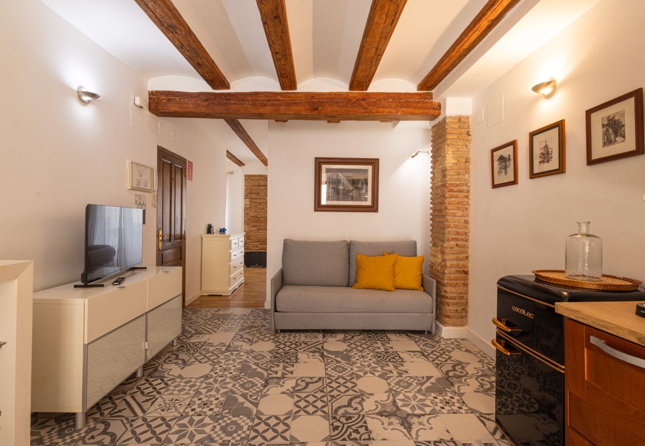 Appartement in Valencia - Encantador Loft con Terraza | 4 Huéspedes | Ruzafa