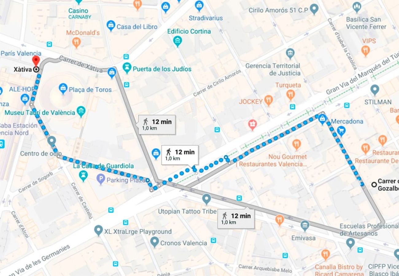 Appartement in Valencia - Luxury Stay | 4 Personas | Balcón | Centro Ciudad