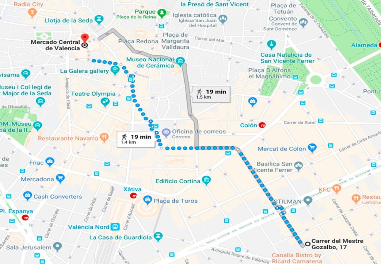 Appartement in Valencia - Luxury Stay | 4 Personas | Balcón | Centro Ciudad