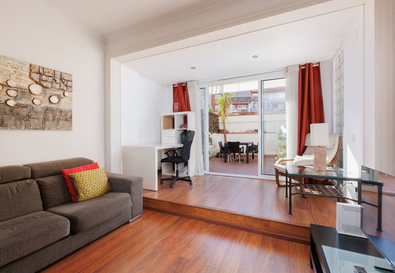 Appartement in Barcelona - Terraza privada, 3 dormitorios, 2 baños, Barcelona centro