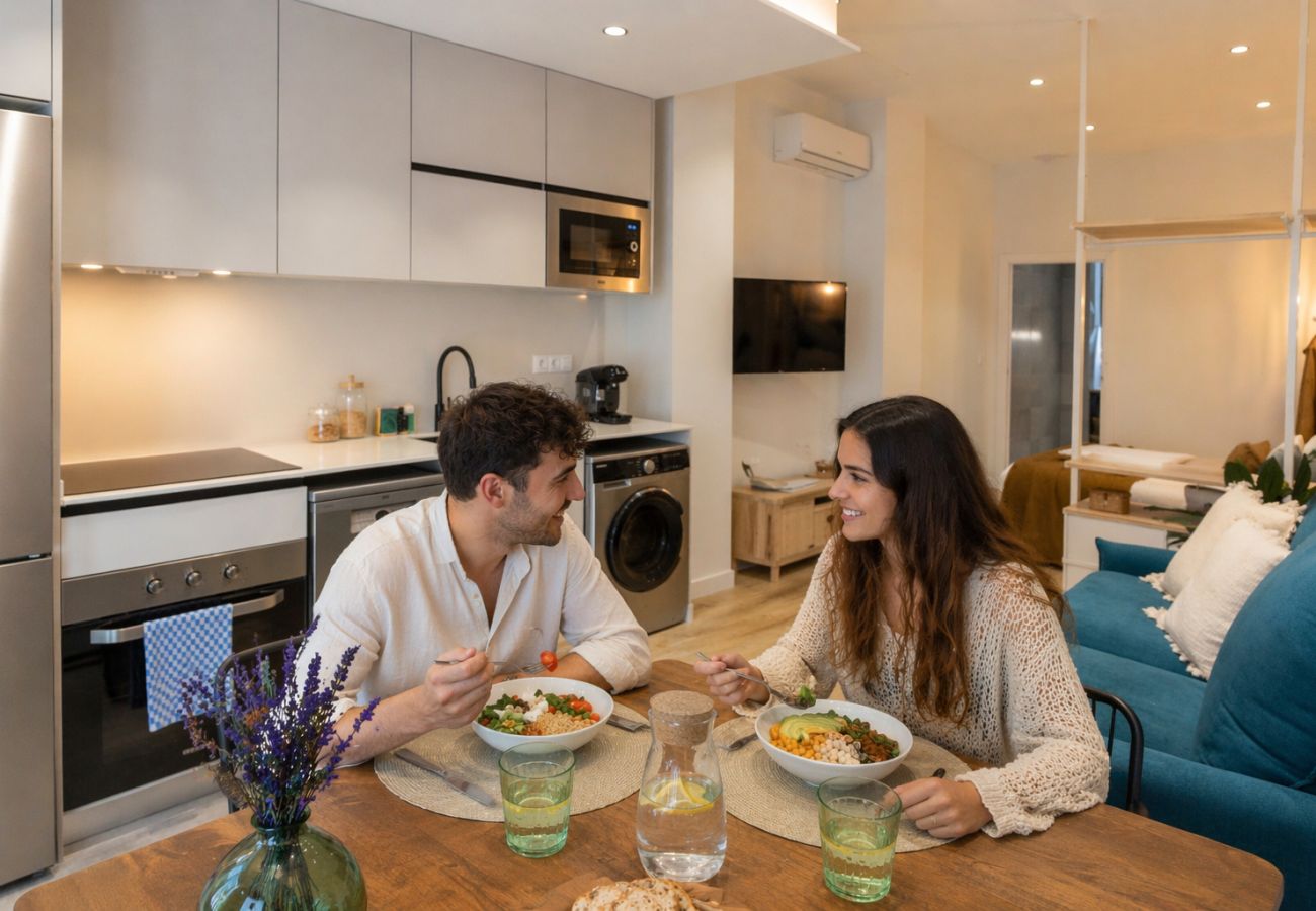 Studio in Valencia - Turia Park Loft I |  4 Viajeros | AC and WiFi | Near ZOO